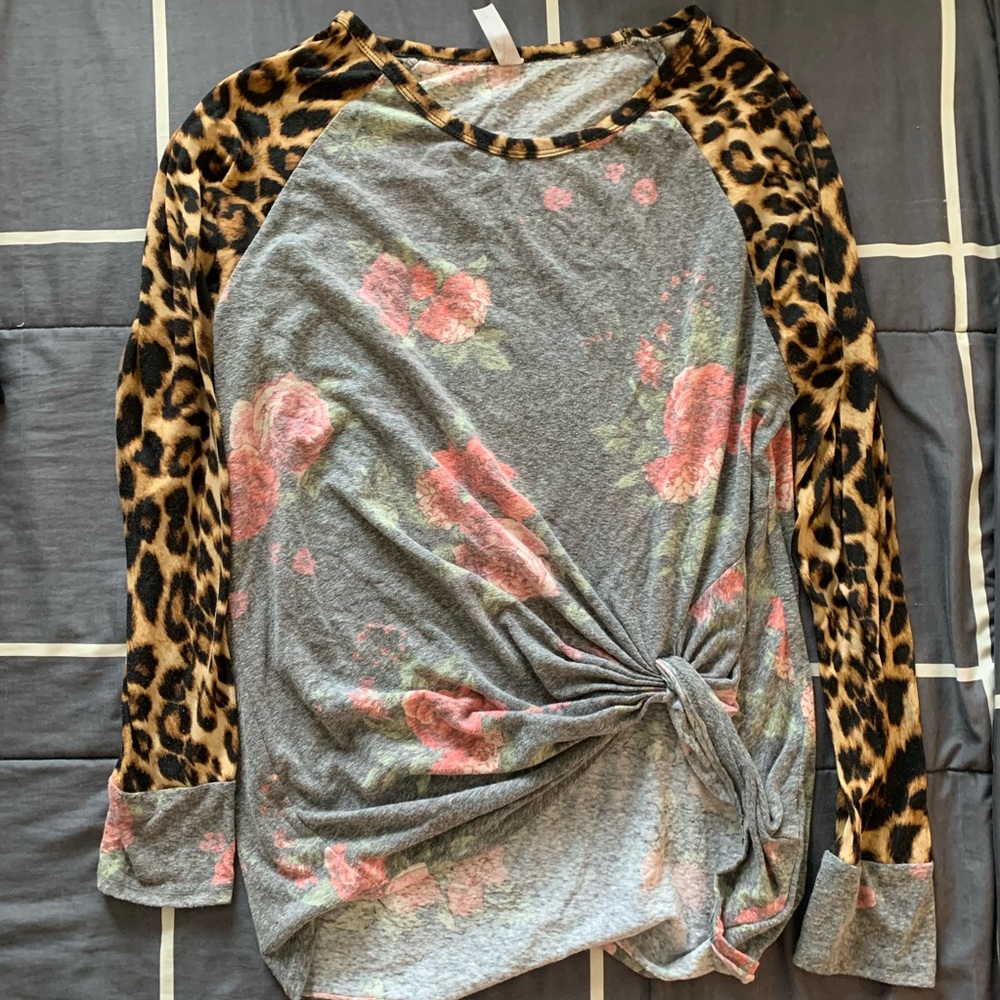 Multi-Print Blouse